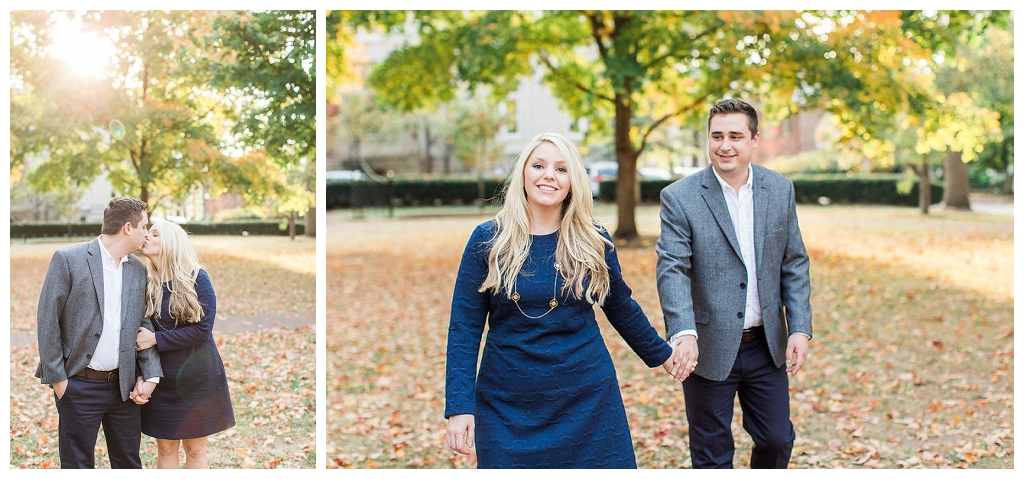 Fall Engagement Shoot - Lexington Wedding Photographers - Jordan & Kevin