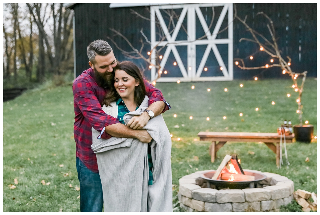 Kentucky Campfire Engagement Shoot, Love The Renauds - Brianne & Chris