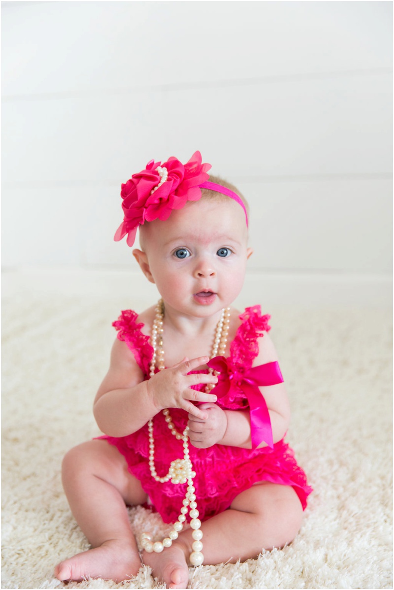 Baby Kacy's 6 Month Shoot
